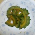 白いぐれーぷ's cooksnap of when they made 韓国風ゴーヤのおかか炒め.