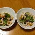 そらまぁむ's cooksnap of when they made 簡単♪オクラとちくわのごま和え.