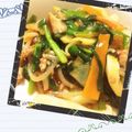 MIKIvMIKI's cooksnap of when they made 豚肉とたっぷり野菜のオイスターソース煮.
