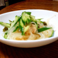 うさうさまろん's cooksnap of when they made 簡単♪鶏胸肉と胡瓜くずきりの酢の物.