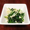 よぴえもん729's cooksnap of when they made 【副菜】ほうれん草とエノキのお浸し.