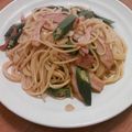 ちひろのかぁしゃん's cooksnap of when they made ■ベーコンとオクラの和風パスタ■.