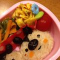 minch＊＊'s cooksnap of when they made ★お弁当 薄焼き卵の飾り切り 花たまご★.