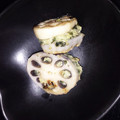 krkpunat's cooksnap of when they made 蓮根のひき肉はさみ焼き.