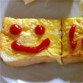 やれゆは's cooksnap of when they made メインもデザートも★卵塗りトースト.