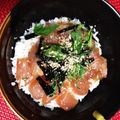 yum8534's cooksnap of when they made 美味！オーソドックス◆まぐろ丼◆.