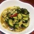 Ｋかおる's cooksnap of when they made 子どもも大好き！胡瓜とワカメの酢の物.