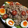 ☆sinnkuro★'s cooksnap of when they made 豚しゃぶで♪ラーメンサラダ.