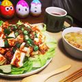＊ちぇこ's cooksnap of when they made 豆腐サラダオクラのっけ.