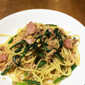 MYまりお's cooksnap of when they made ほうれん草とツナとえのきの春パスタ.