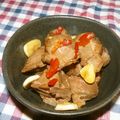 Satoco❋'s cooksnap of when they made 砂肝のうま辛しょうゆ漬け.