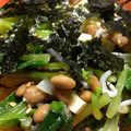 あけぐり's cooksnap of when they made カルシウム強化！簡単♪納豆の和え物.
