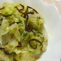caramel-cookie's cooksnap of when they made 塩昆布+マヨで白菜♪.