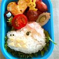 LOVECHIL's cooksnap of when they made 簡単♥恐竜キャラ弁.