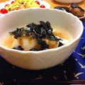 かたかたこ's cooksnap of when they made とろろ昆布で★簡単豆腐汁★梅風味.