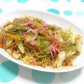 まっちー食堂's cooksnap of when they made ひと手間で！ベタベタしない焼きそば！.