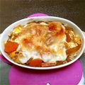 akira0619's cooksnap of when they made 残りカレーをリメイク！オムカレードリア♡.