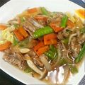 まゆとも0415's cooksnap of when they made パリパリあんかけ焼きそば♪生姜でぽかぽか.