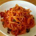 pizzacrust's cooksnap of when they made まろやかナポリうどん.