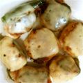 ごちまろん's cooksnap of when they made ピーマンの肉詰めチーズ焼き.