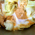 SILK0205's cooksnap of when they made 簡単！麺つゆで厚揚げとキャベツ卵とじ〜☆.