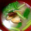 たくやときみこ's cooksnap of when they made 漁師ごはん★あさりのお味噌汁.