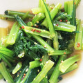 ほにょママぺんぎん's cooksnap of when they made 小松菜のからし和え（ちょっと洋風）.