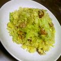 amei's cooksnap of when they made ♡春キャベツのチャーハン♡.