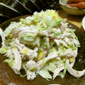 ひなパパマン's cooksnap of when they made 鶏と白菜のｗごまマヨサラダ.