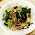 たけゴン's cooksnap of when they made つわり中、妊婦に！小松菜の海苔おひたし.
