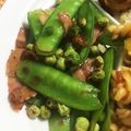 ふぃーちゃω's cooksnap of when they made 超簡単絹さやとベーコン.