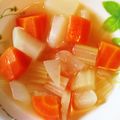 くまのナナ's cooksnap of when they made たっぷり根菜のスープ.
