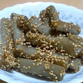 いしいみずき's cooksnap of when they made たたき風ゴボウのゴマ和え.