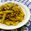 きりたん⭐'s cooksnap of when they made にんにくの芽とじゃがいも☆カレー炒め.