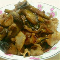 sweet_rose's cooksnap of when they made 豚バラとナスのうまうま♪炒め.