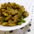 きりたん⭐'s cooksnap of when they made 栗と豚肉の炒めもの～みそ味でこっクリ～.