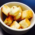 もてち24's cooksnap of when they made パンの耳で♫フライパンでコンソメクルトン.