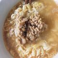 べびみーた's cooksnap of when they made チキンラーメン納豆入り.