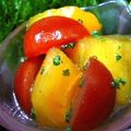 あきちょんちょん's cooksnap of when they made 柿とトマトのマリネ.
