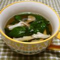もこりこ's cooksnap of when they made キノコで旨味スープ.