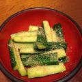 ちるどん's cooksnap of when they made とまらない味☆きゅうりの中華風ナムル.