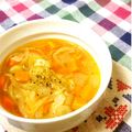 こは＊'s cooksnap of when they made ☆基本のコンソメスープ☆万能アレンジ自在.