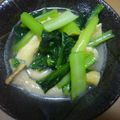 ☆英太☆'s cooksnap of when they made 味付けは塩だけ！小松菜の煮浸し.