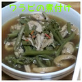 紅花苺's cooksnap of when they made 麺つゆで✿わらびとさつまあげの煮物.