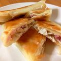 takabon's cooksnap of when they made エリンギ・ベーコン・チーズで簡単春巻き♪.