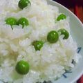 おりおん's cooksnap of when they made 緑鮮やか・ふっくら 豆ごはん.