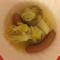 みんちゃ2's cooksnap of when they made 包丁いらずキャベツとウインナーのポトフ.