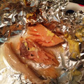 そうちゃん３４'s cooksnap of when they made 鮭ときのこのホイル焼き.