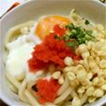 微琉з's cooksnap of when they made 明太釜玉うどん.