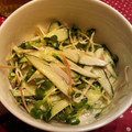 もものはちみつ's cooksnap of when they made きゅうりと茗荷のわさびマヨ和え.